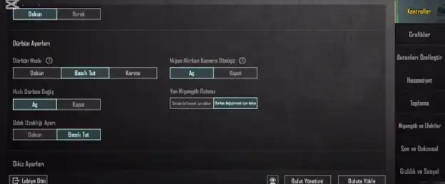 PUBG Mobile Hassasiyet Ayarları Rehberi